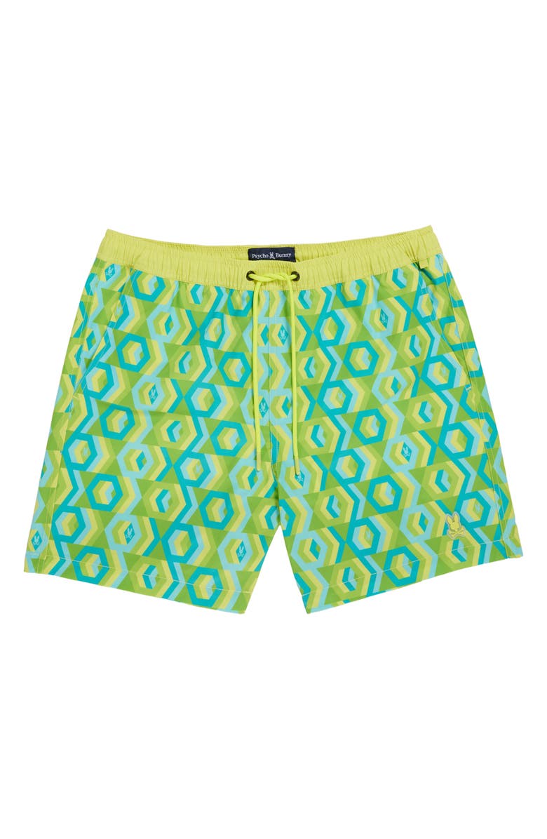 Psycho Bunny Apple Valley Swim Trunks, Alternate, color, 