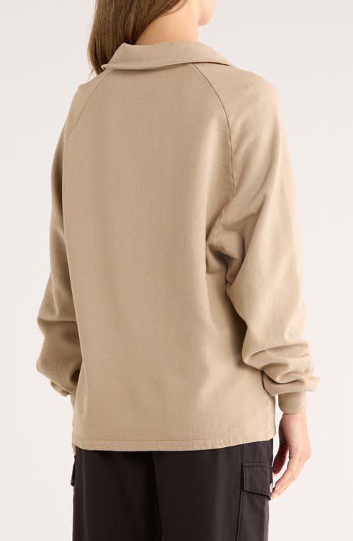 The Range Half Zip Turtleneck Sweatshirt In Neutral