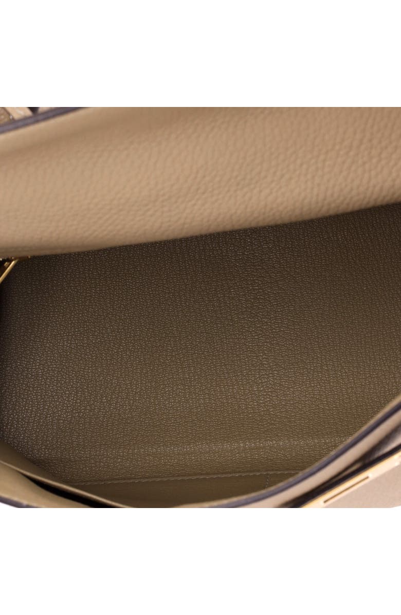 Pre-Owned Hermes Kelly Handbag Light Clemence with Gold Hardware 28, Alternate, color, Trench