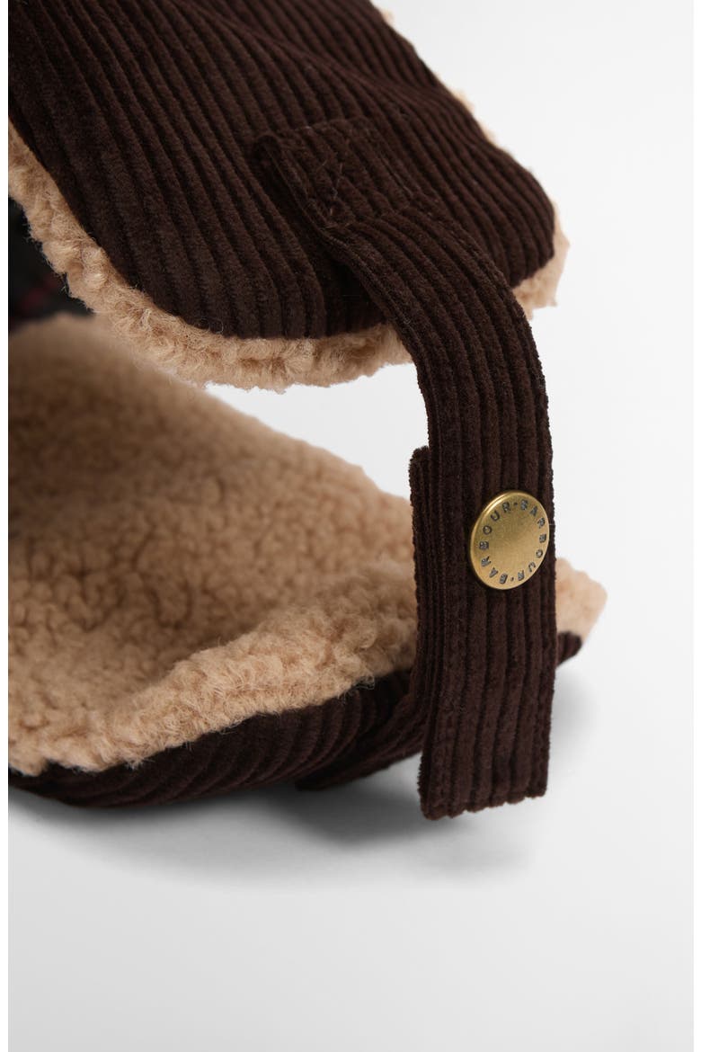Westdale Corduroy Trapper Hat, Alternate, color, BROWN