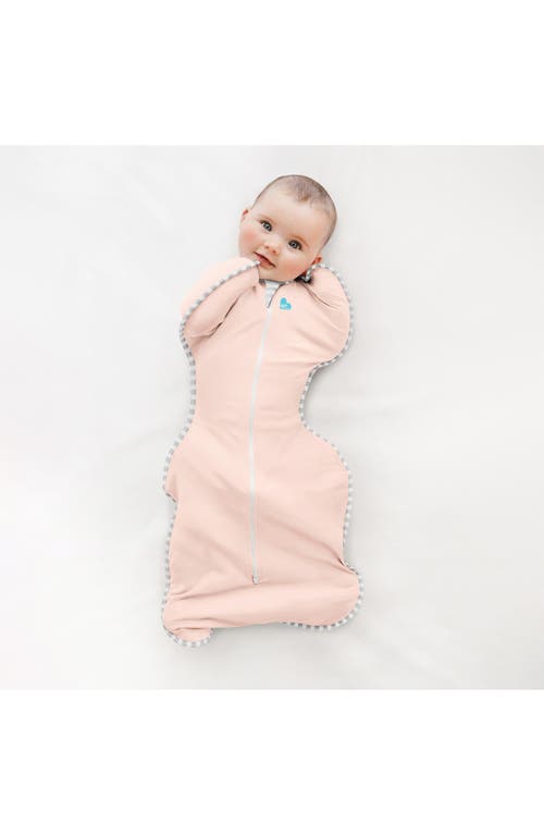 Love To Dream Swaddle Up™ Lite 0.2 Tog Stretch Cotton Swaddle In Light Pink
