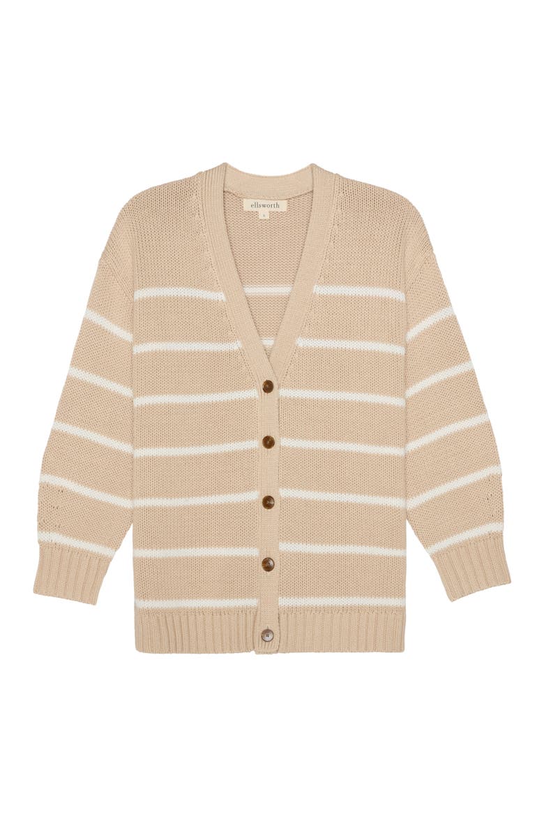 Elizabeth Knit Cardigan, Main, color, Oatmeal