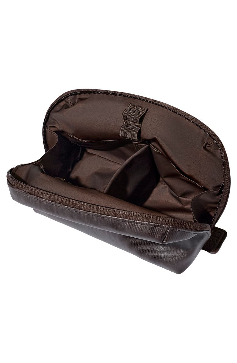Béis The Small Cosmetic Pouch, Alternate, color, Espresso