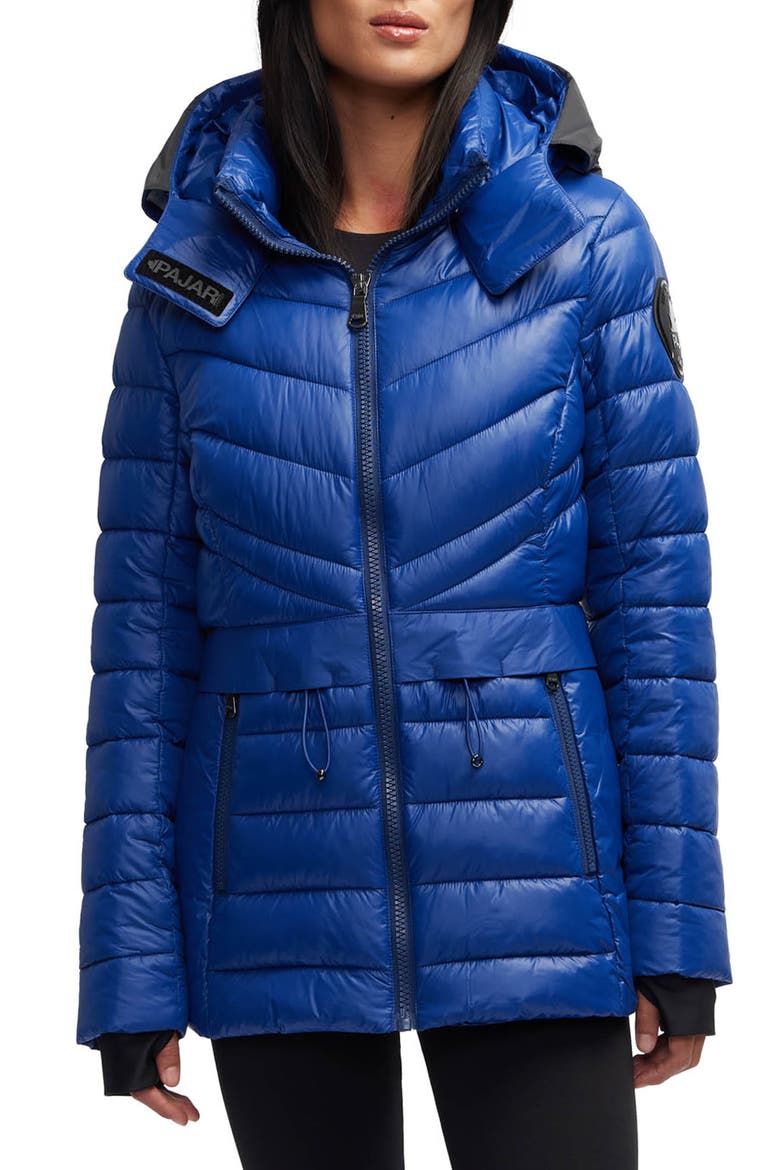 Bailey Packable Puffer Jacket, Main, color, SAPPHIRE