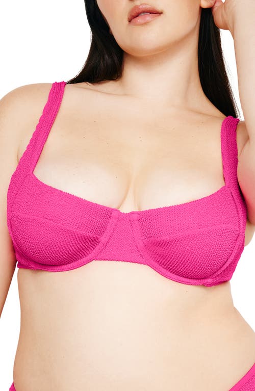 GOOD AMERICAN GOOD AMERICAN ALWAYS FIT UNDERWIRE BIKINI TOP
