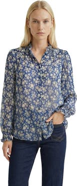 GERARD DAREL Casy Floral Print Shirt