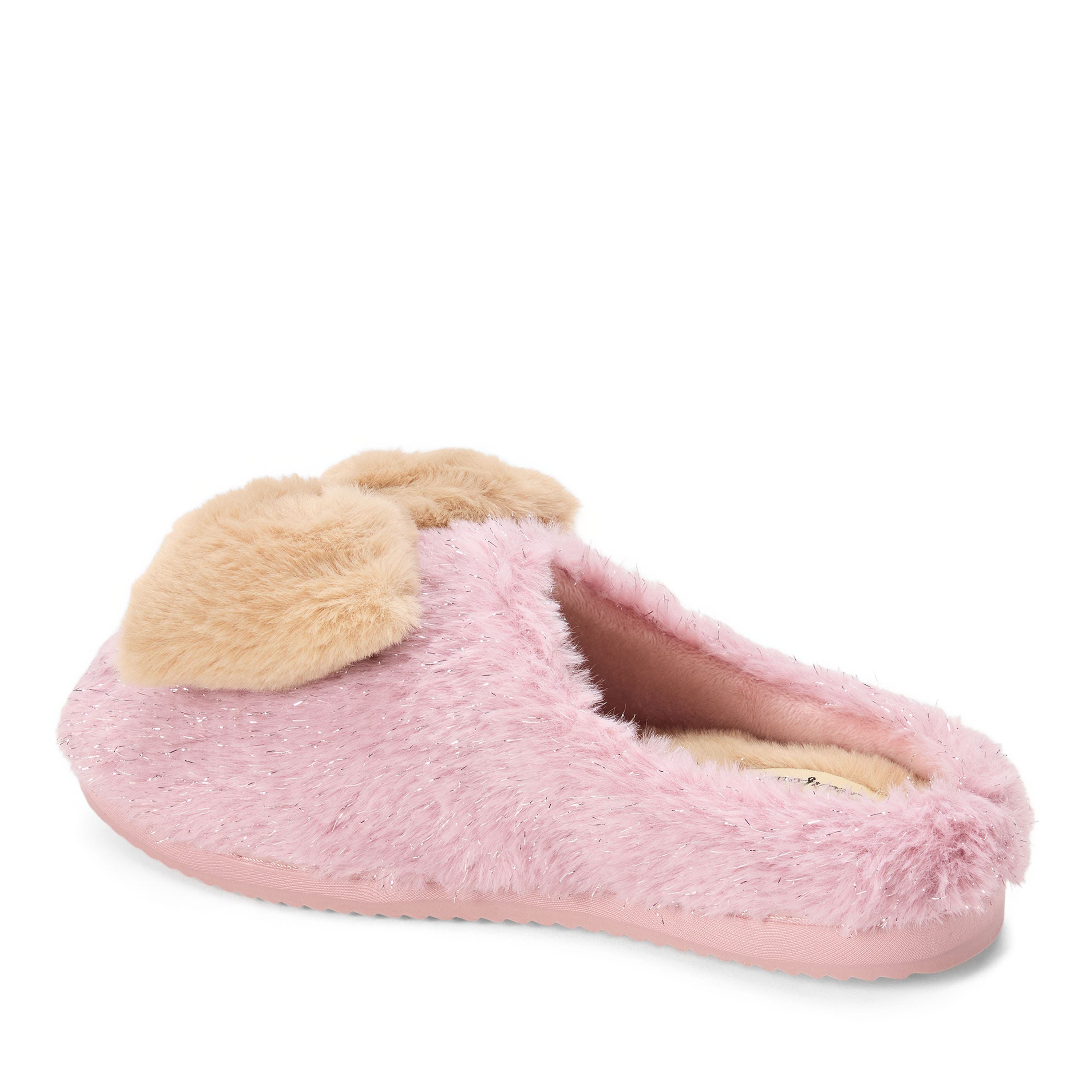 Rosie Furry Icon Clog Slipper, Alternate, color, PALE MAUVE