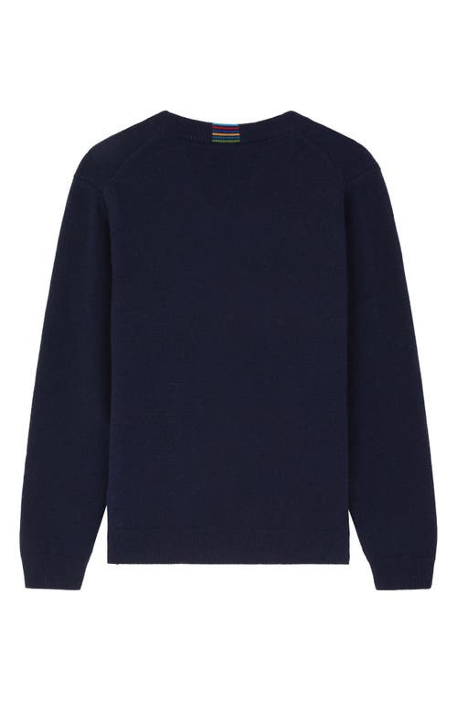 Ps By Paul Smith Ps Paul Smith Merino Wool Cardigan In Animal Print