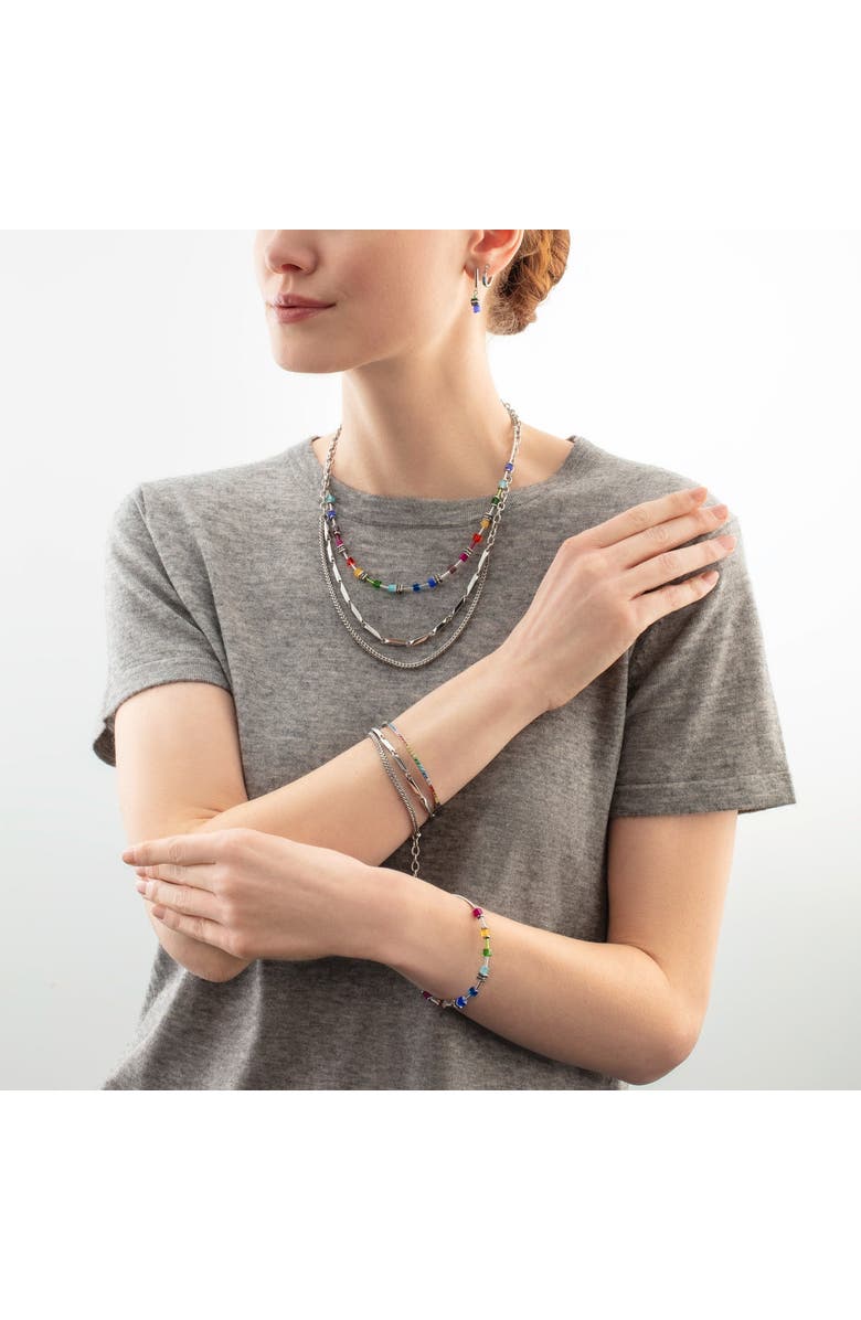 COEUR DE LION Twisted Layers Bracelet, Alternate, color, Silver