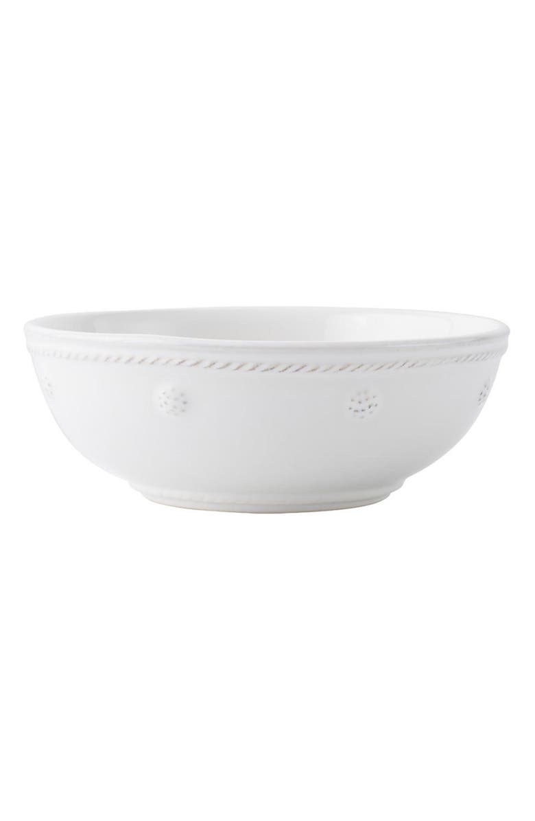 Juliska Berry & Thread 6-Inch Coupe Bowl, Main, color, Whitewash