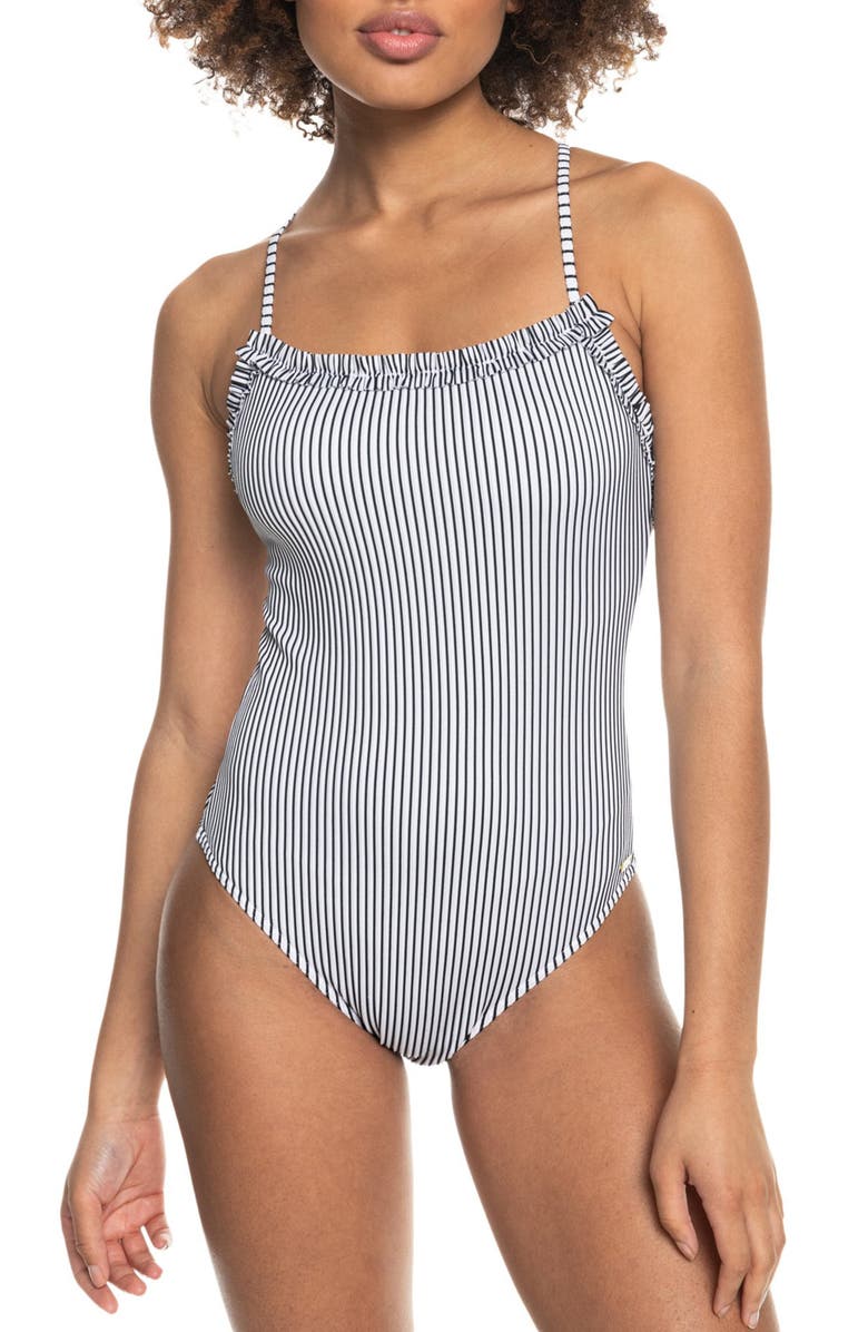Roxy Bico Mind of Freedom One-Piece Swimsuit, Main, color, 