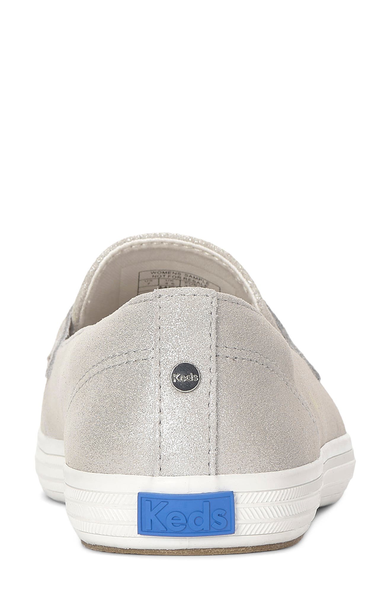 Loafer, Alternate, color, PALE SILVER