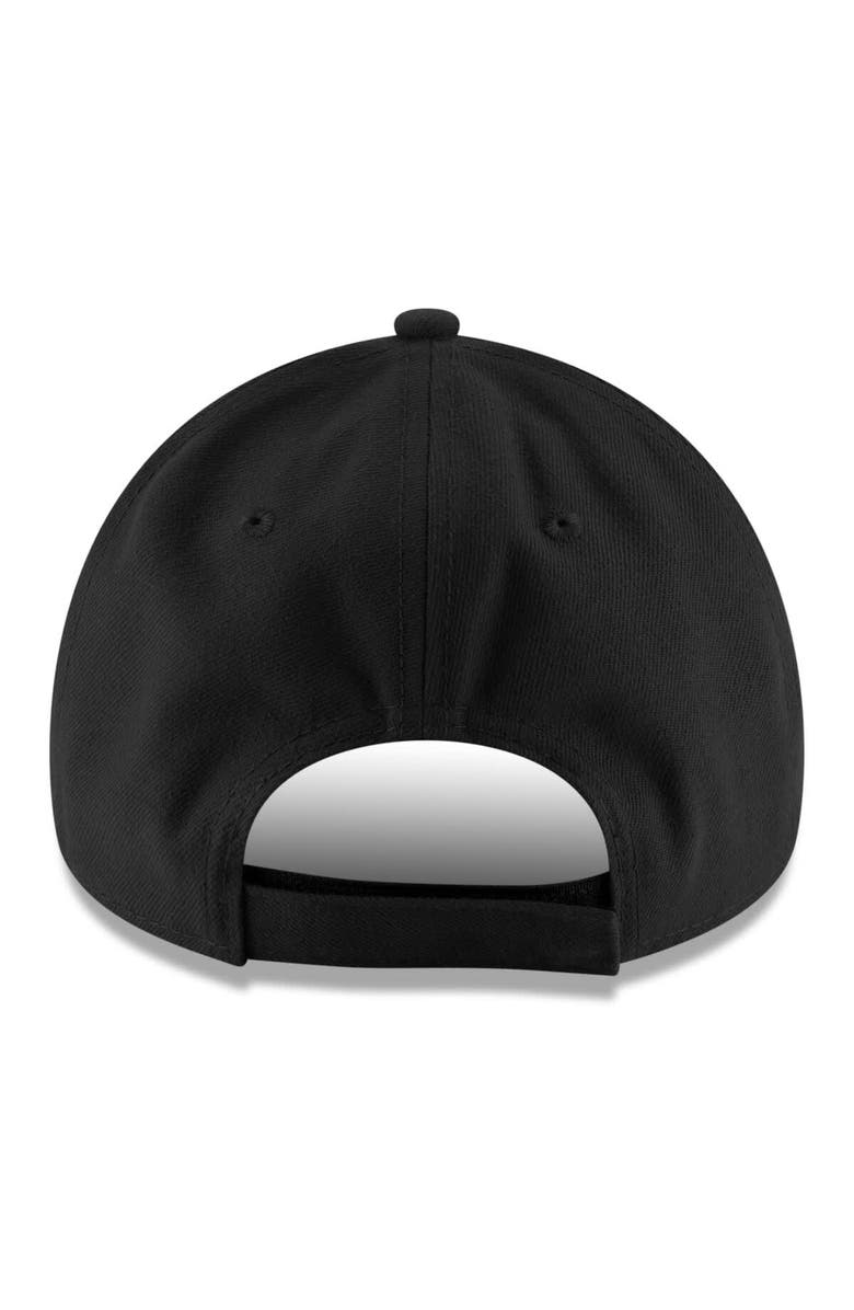 New Era Men's New Era Black Miami Heat 2025 NBA Playoffs 9FORTY Adjustable Hat, Alternate, color,