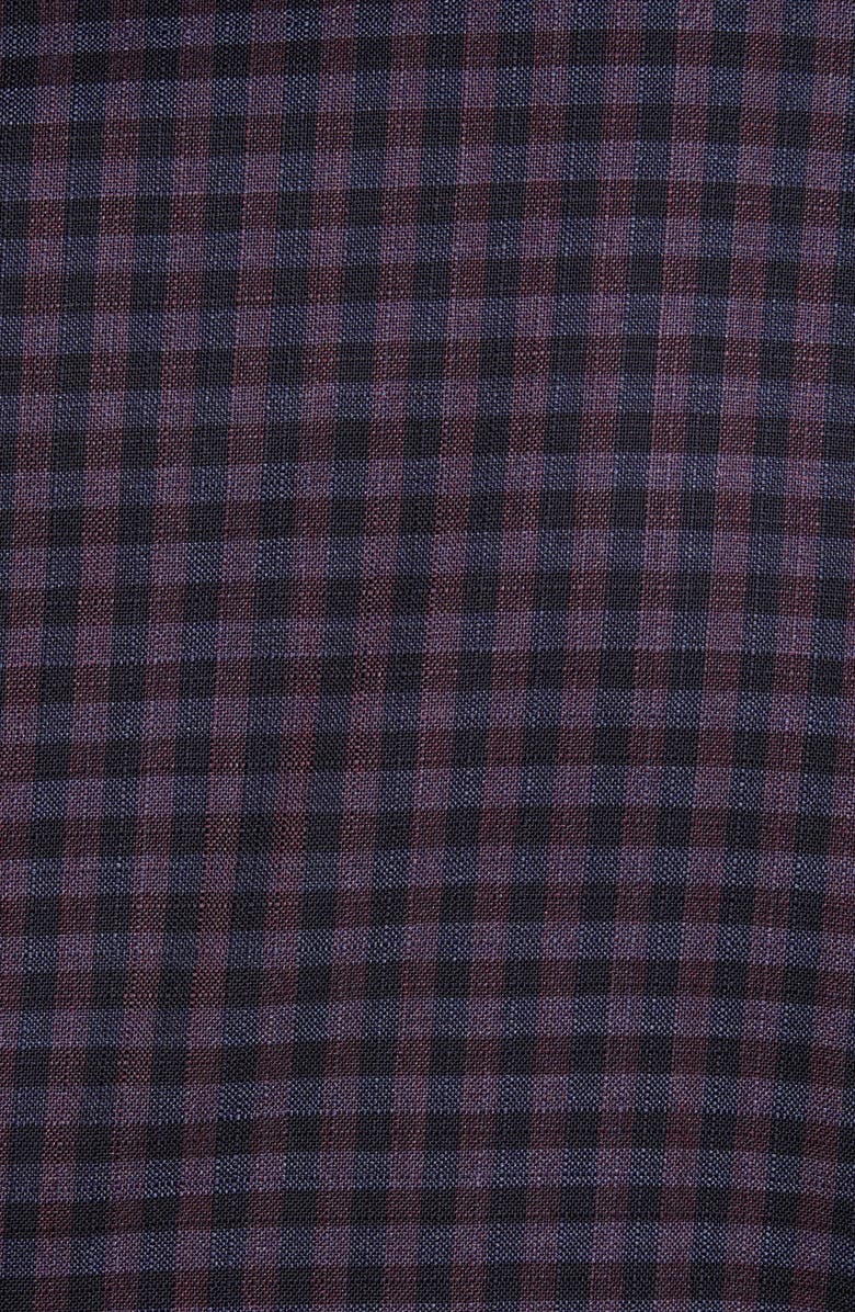 Peter Millar Classic Fit Check Wool Sport Coat, Alternate, color,