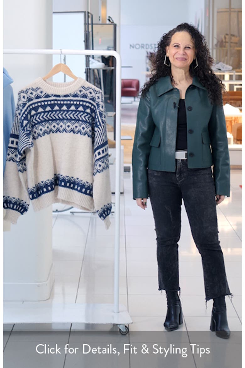 Lincoln Fair Isle Sweater video