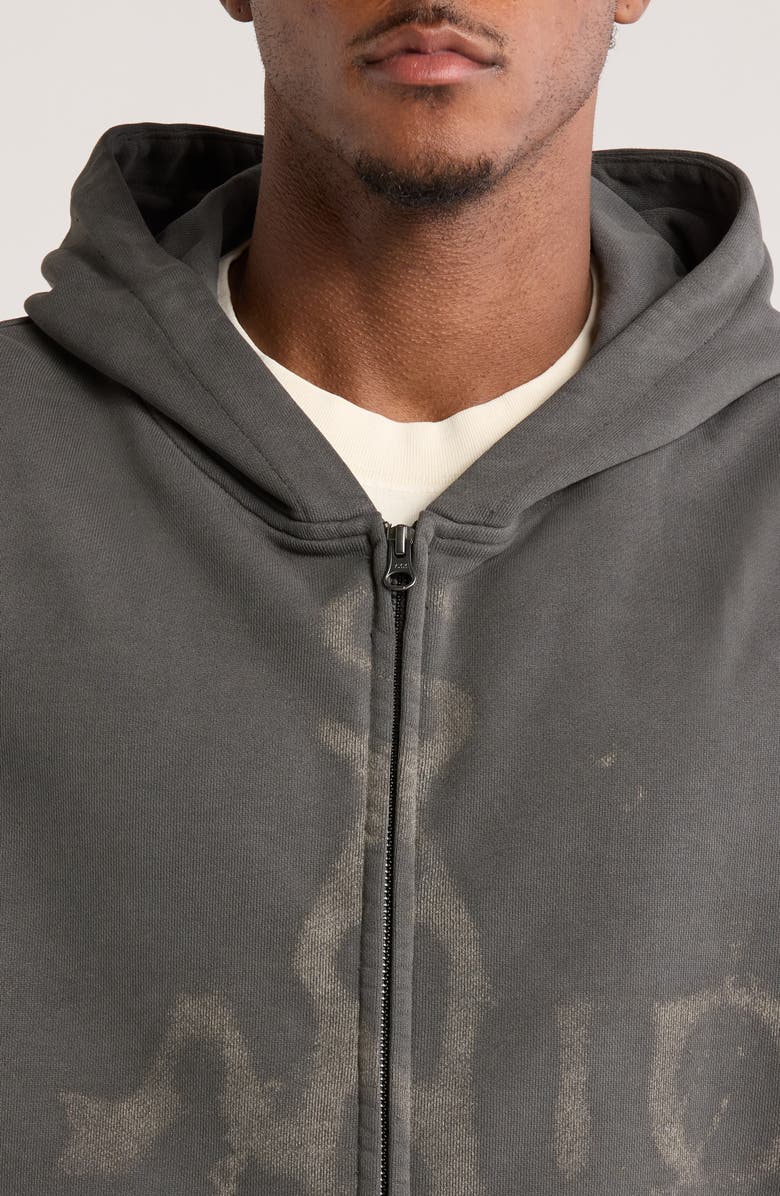 SANTO STUDIO Graphic Full Zip Hoodie, Alternate, color, 