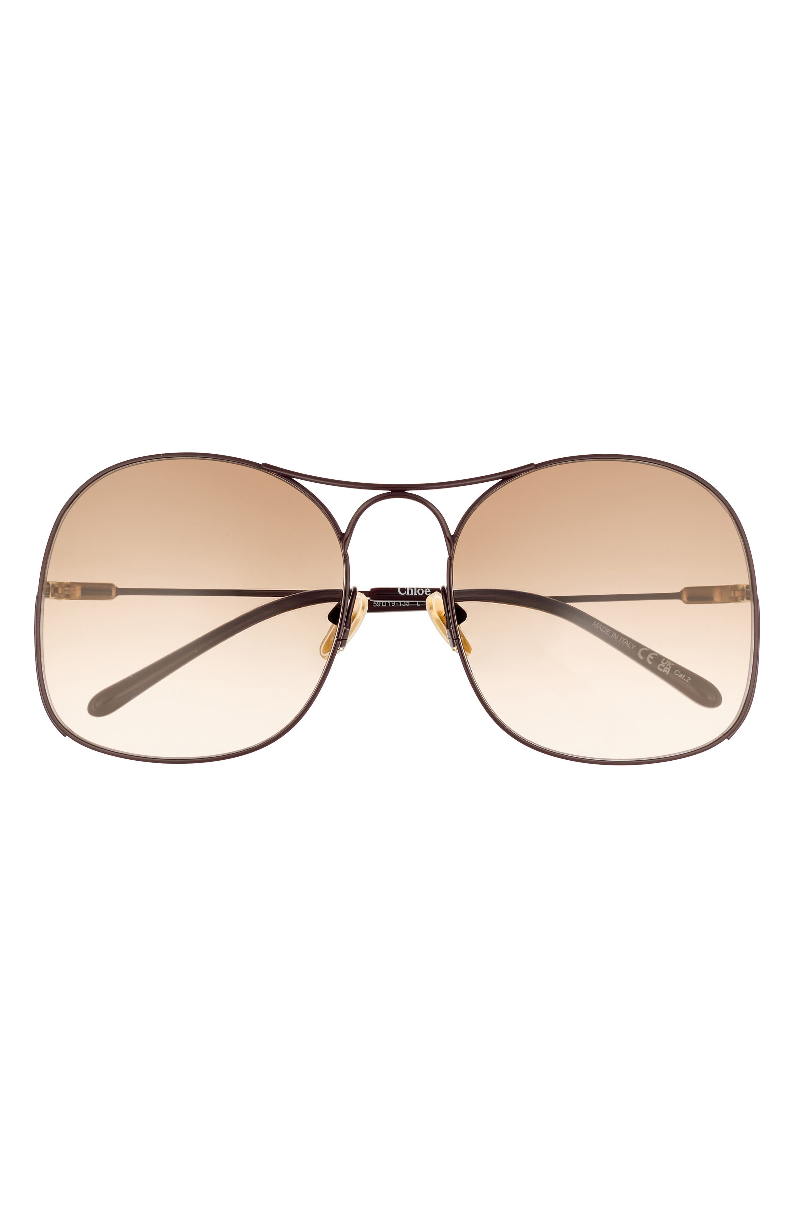 59mm Oversize Sunglasses