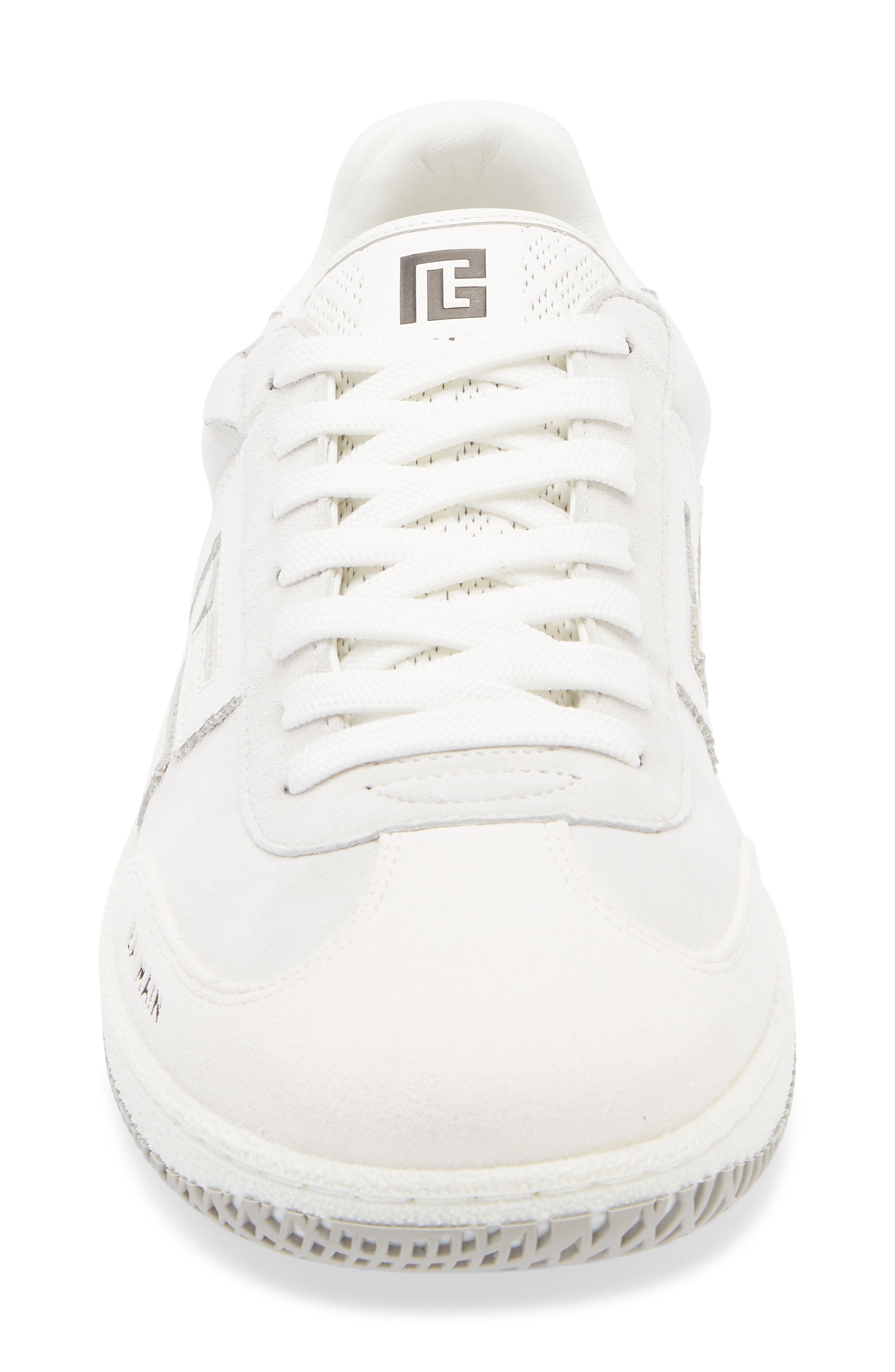 Balmain Swan Low Top Sneaker, Alternate, color, 0Fa Blanc