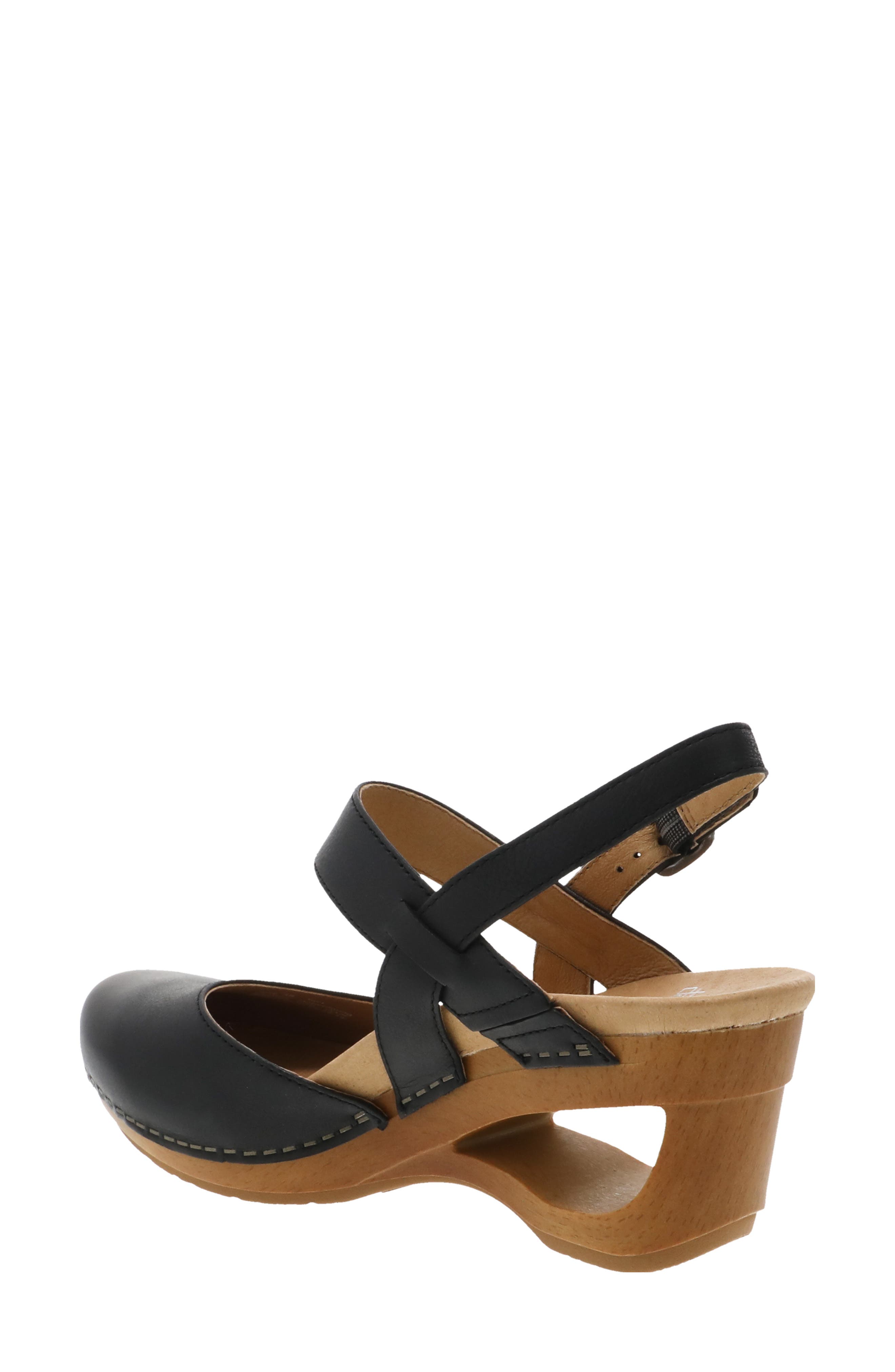 Dansko Taci Slingback Clog Sandal, Alternate, color, 
