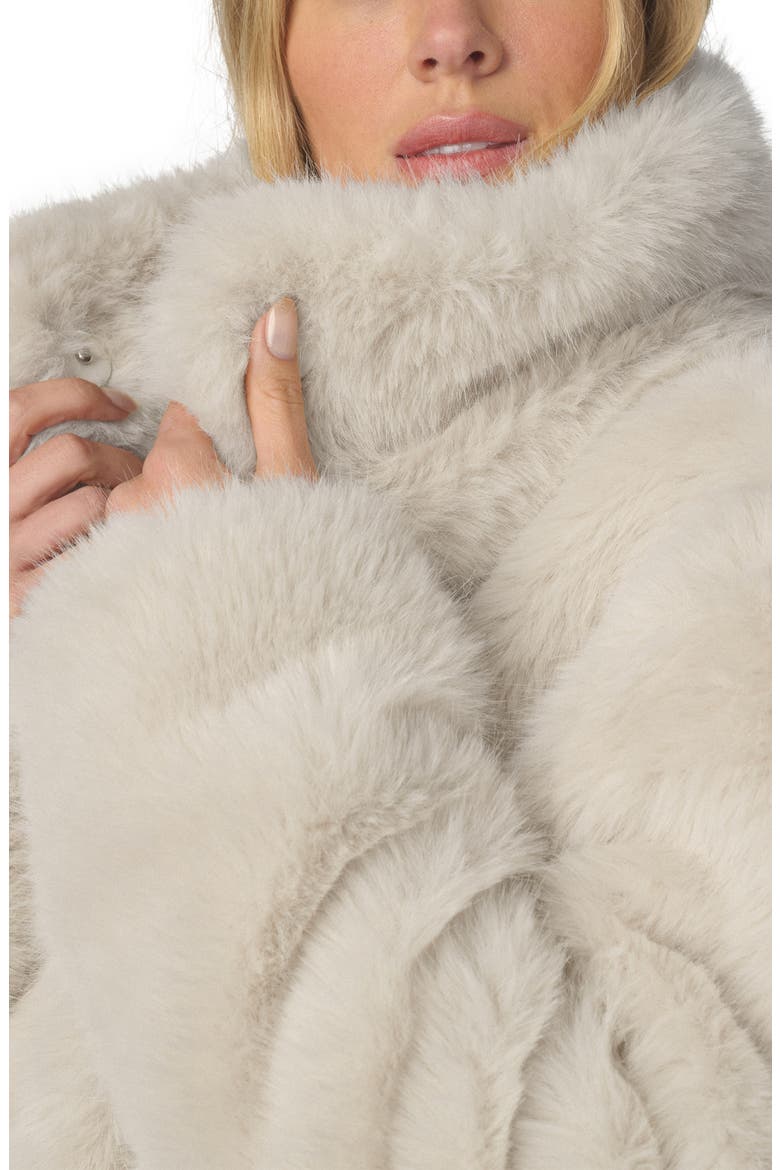 The Cozy Faux Fur Coat, Alternate, color, STONE