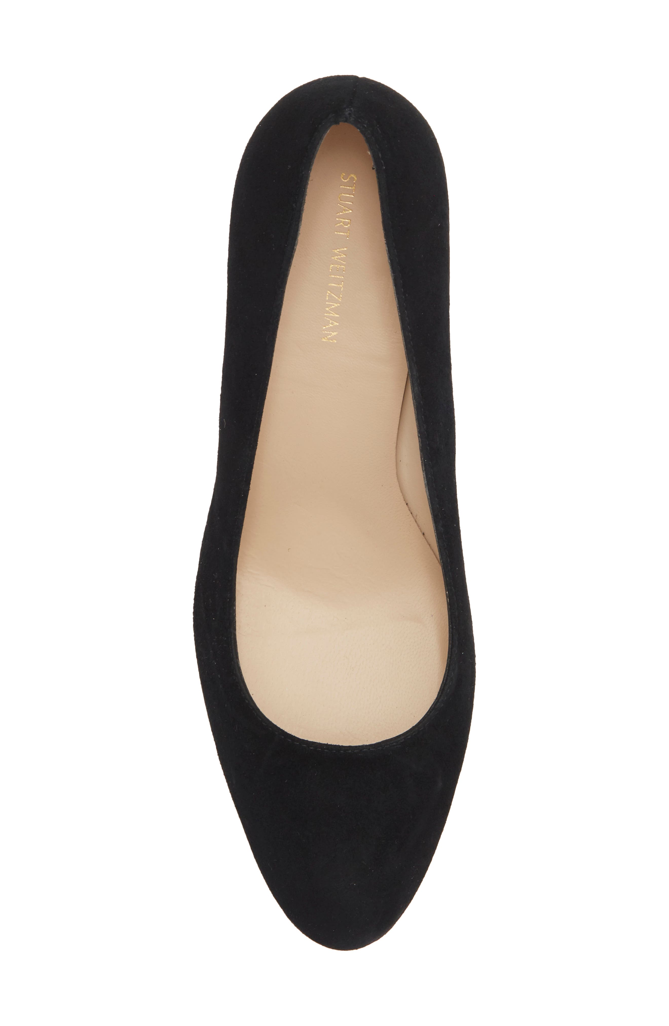 Stuart Weitzman Vida 75 Pump, Alternate, color, Black