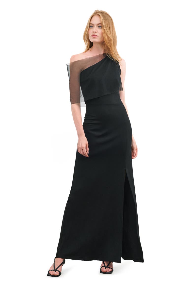Zinnia Gown, Alternate, color, BLACK