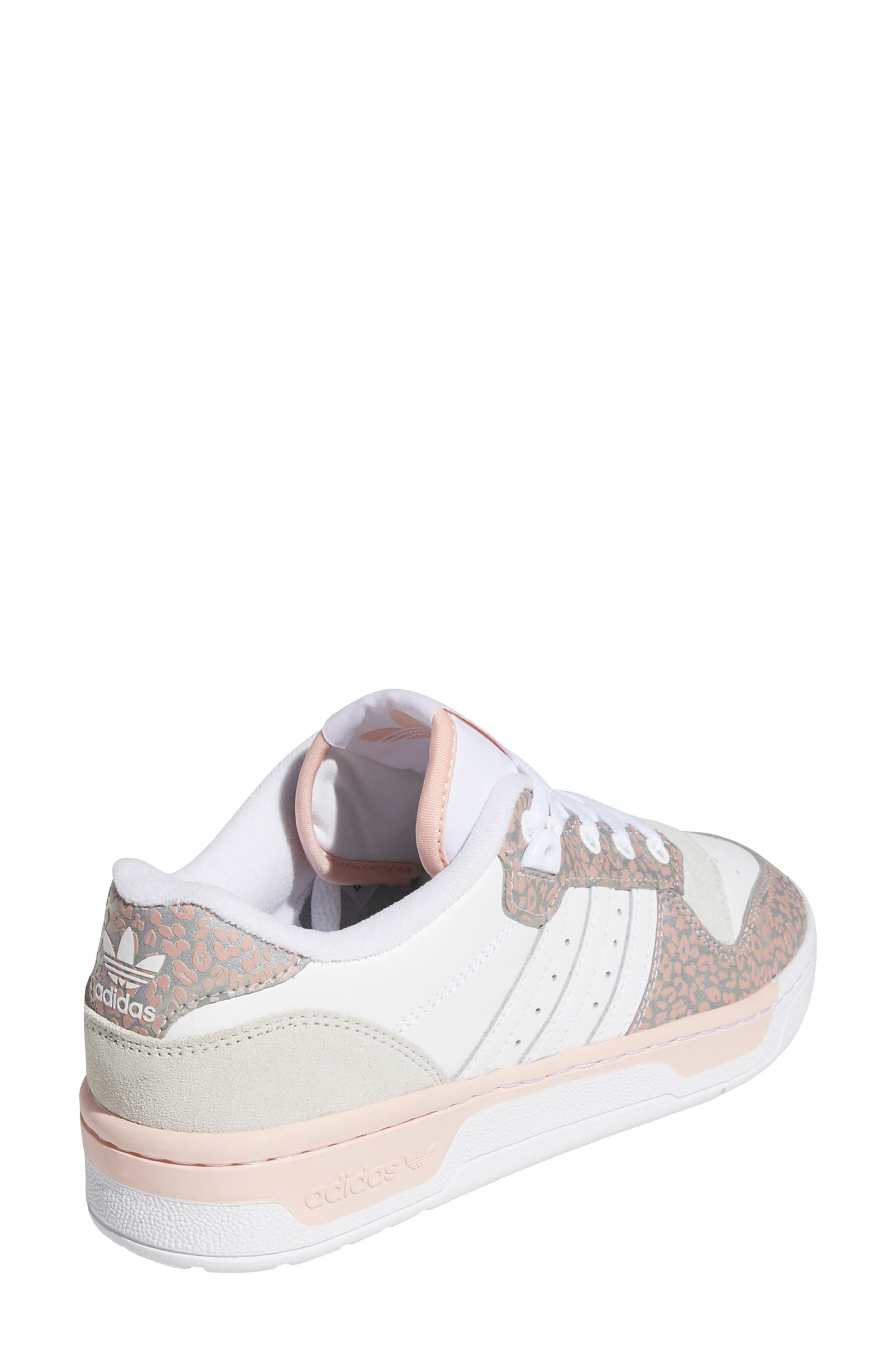 Rivalry Low Sneaker, Alternate, color, WHITE/ VAPOUR PINK