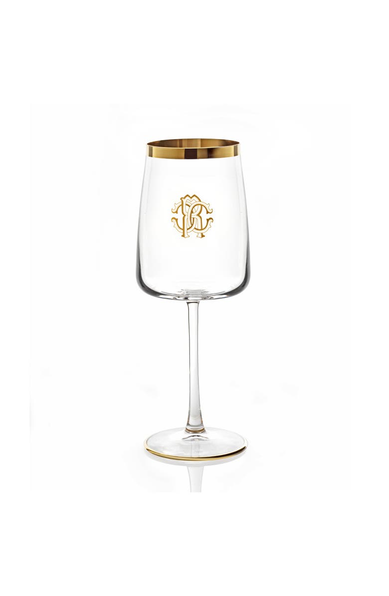 CAVALLI Classic Wine Goblet, Alternate, color, Gold
