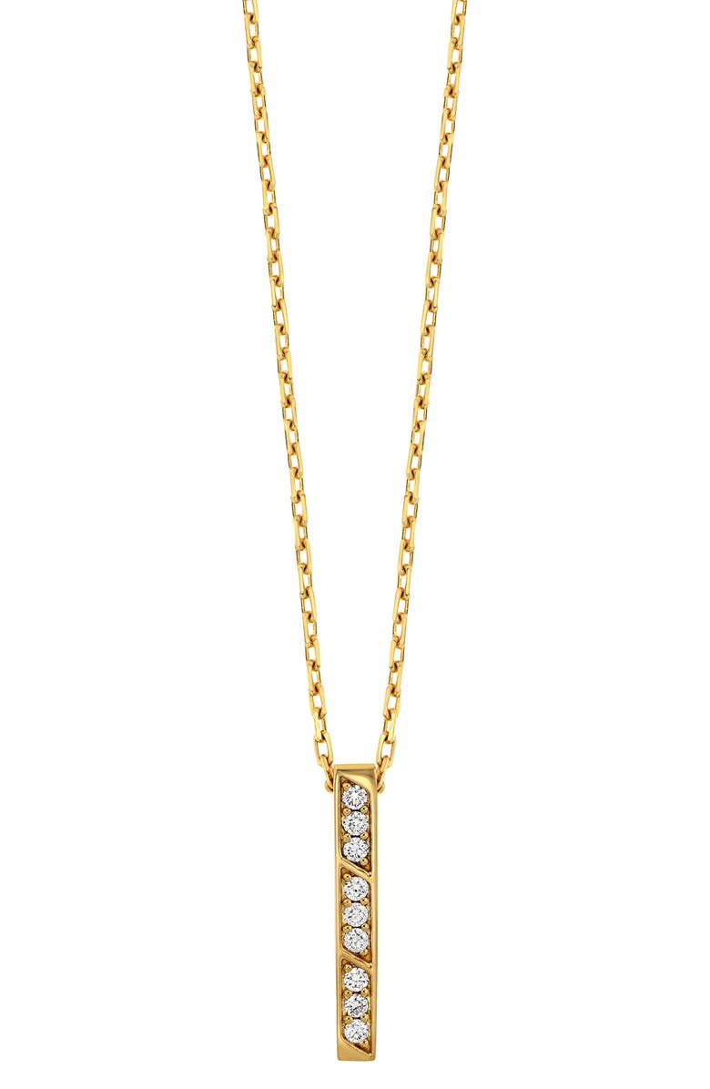Bony Levy Varda Diamond Bar Pendant Necklace, Main, color,