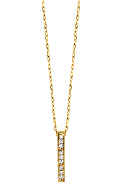 Varda Diamond Bar Pendant Necklace (Nordstrom Exclusive)