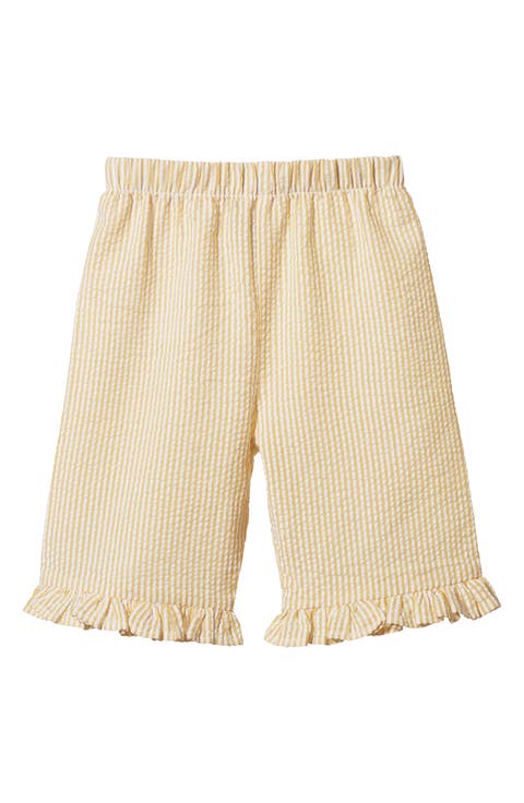 Goldie Organic Cotton Seersucker Pants