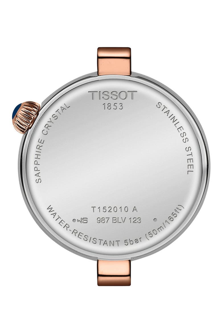 Desir Mother-of-Pearl & Diamond Two-Tone Watch, 28mm, Alternate, color, TWO TONE