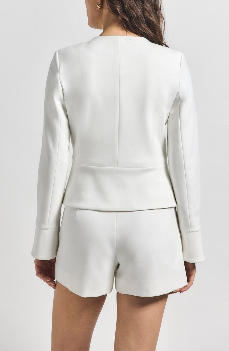 Derek Lam 10 Crosby Elizabeth Peplum Jacket, Alternate, color,