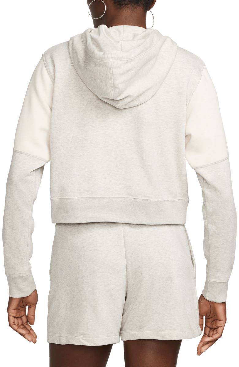 Nike Sportswear Logo Crop Hoodie, Alternate, color, 