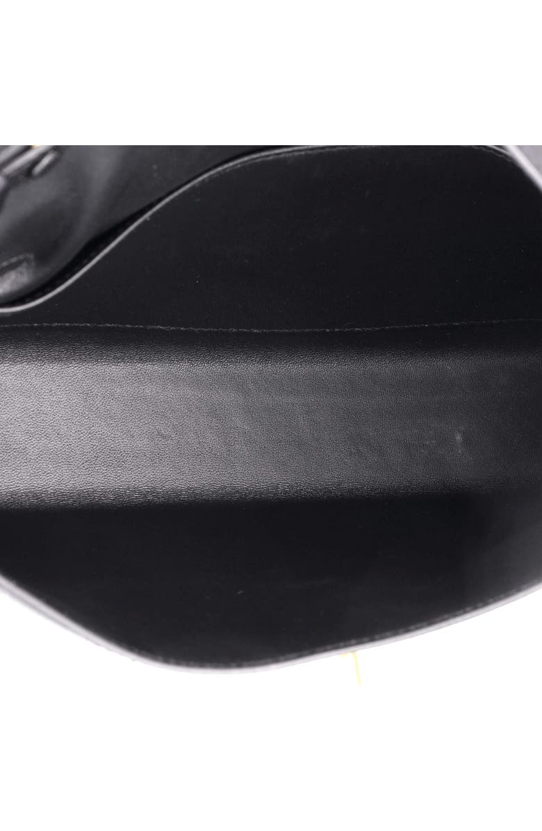 Pre-Owned Hermes Kelly Elan Shoulder Bag Chevre Chamkila, Alternate, color, Noir