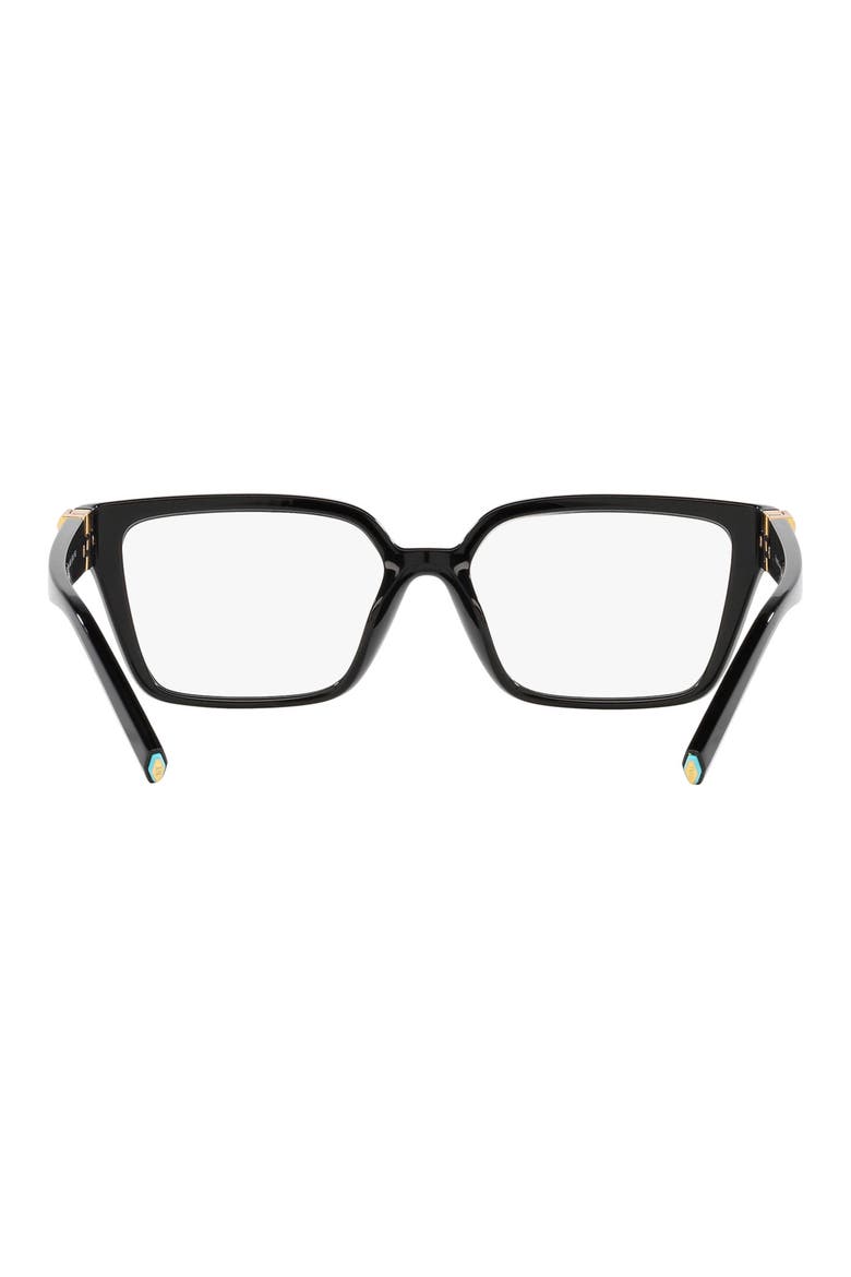 55mm Rectangular Optical Glasses, Alternate, color, BLACK