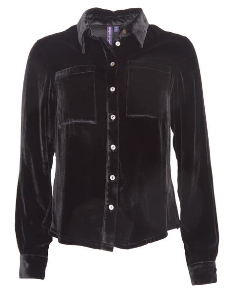 Sylvia Velvet Shirt