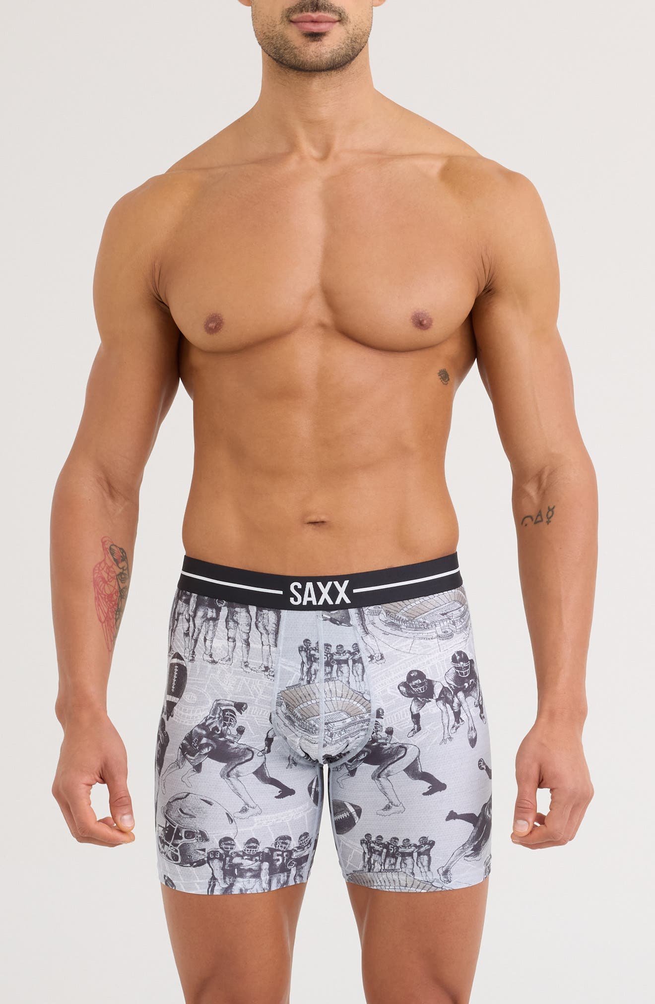 GRIDIRON ACTION- GREY HEATHER