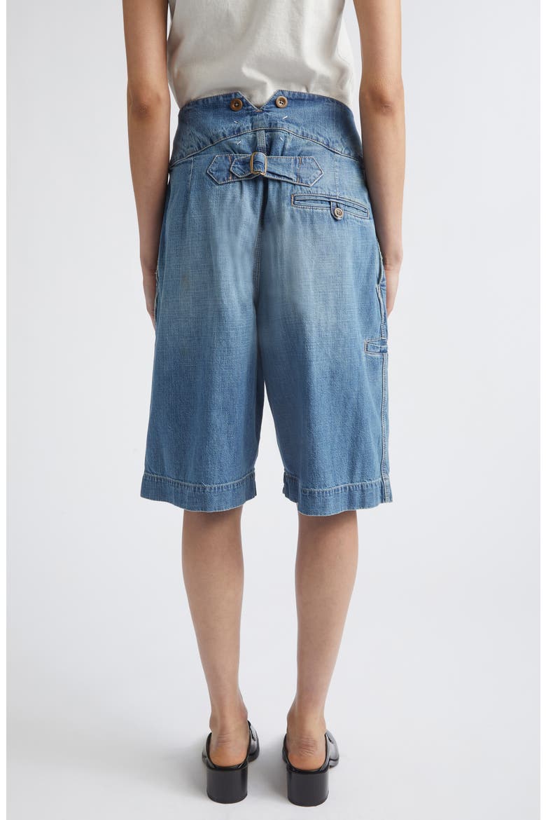 Relaxed Fit Denim Bermuda Shorts, Alternate, color, MEDIUM BLUE VINTAGE