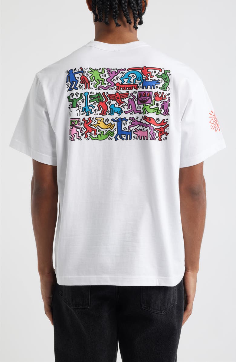 Alpha Industries x Keith Haring Heart Man Graphic T-Shirt, Alternate, color,