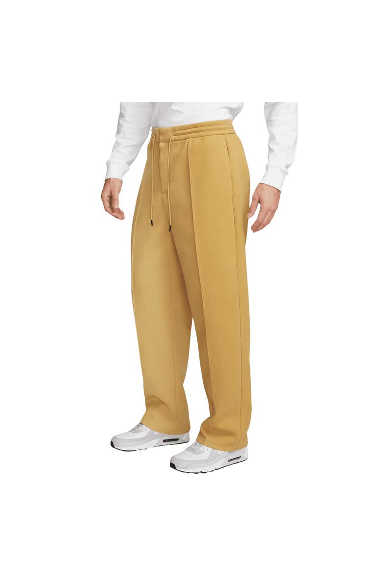 Nike Men's Nike Gold Paris Saint-Germain Tech Fleece Loose Fit Open Hem Sweatpants, Main, color, 