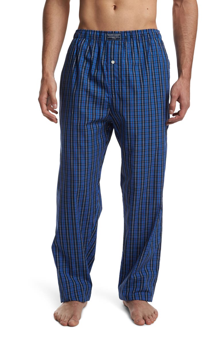 Woven Pajama Pants, Main, color, HARWICH PLAID
