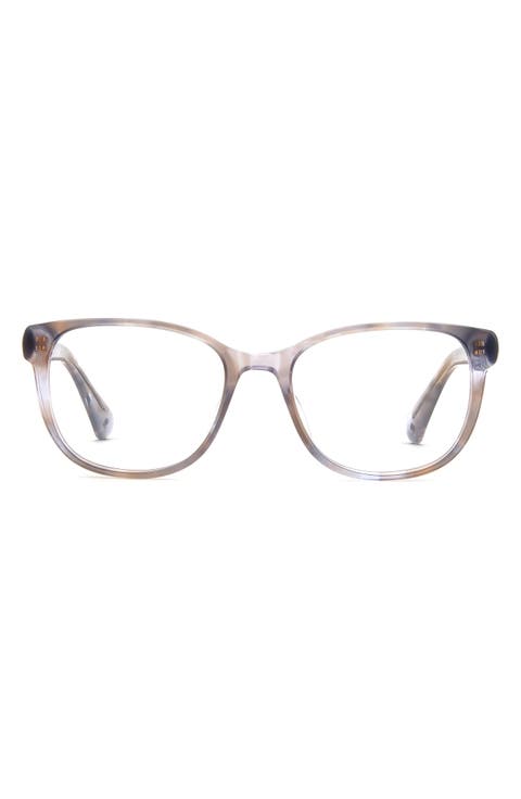 lyssa 51mm square optical glasses