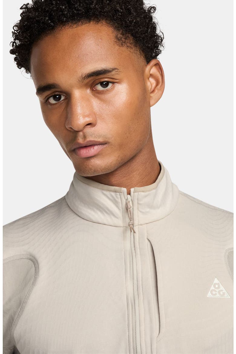 Therma-FIT Half Zip Pullover, Alternate, color, LIGHT OREWOOD BROWN