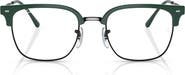 Ray-Ban New Clubmaster 51mm Square Optical Glasses