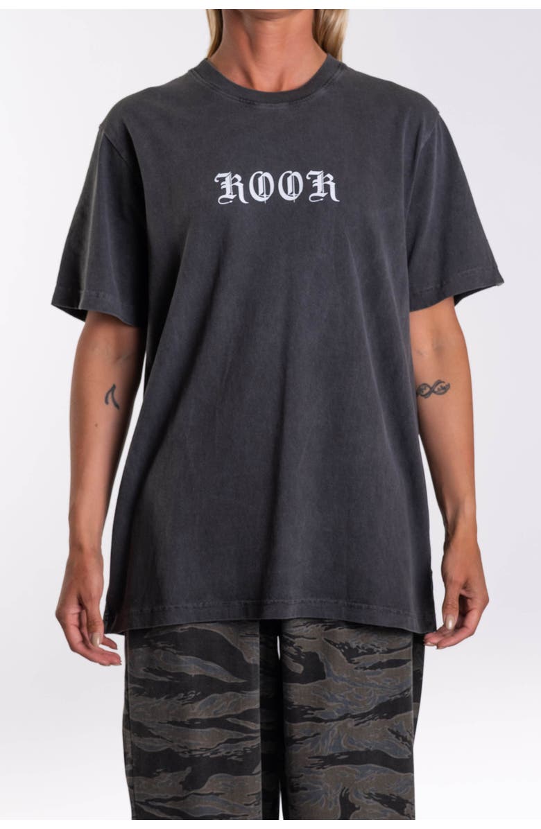 ARIKO Gender Inclusive KOOK Surf T-Shirt, Main, color, Sea Grey