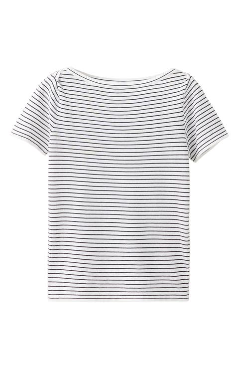 Short Sleeve Fine Knit Sweater