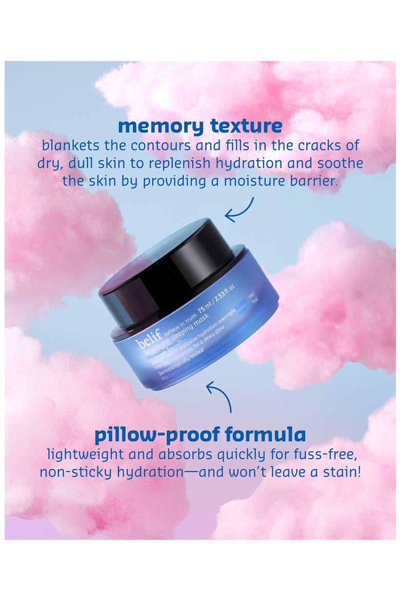 Aqua Bomb Sleeping Mask, Alternate, color, BLUE