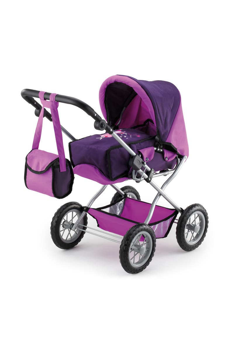 Bayer Design Baby Doll Pram Combi Grande Set, Alternate, color, Purple