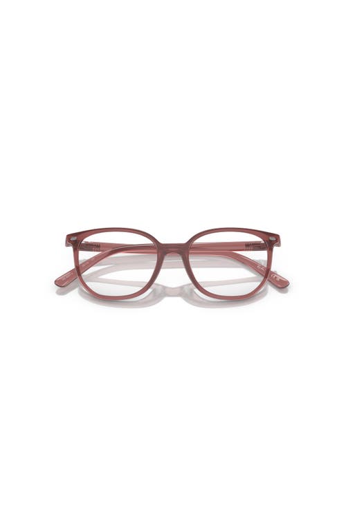 Ray Ban Ray-ban 44mm Irregular Optical Glasses In Purple